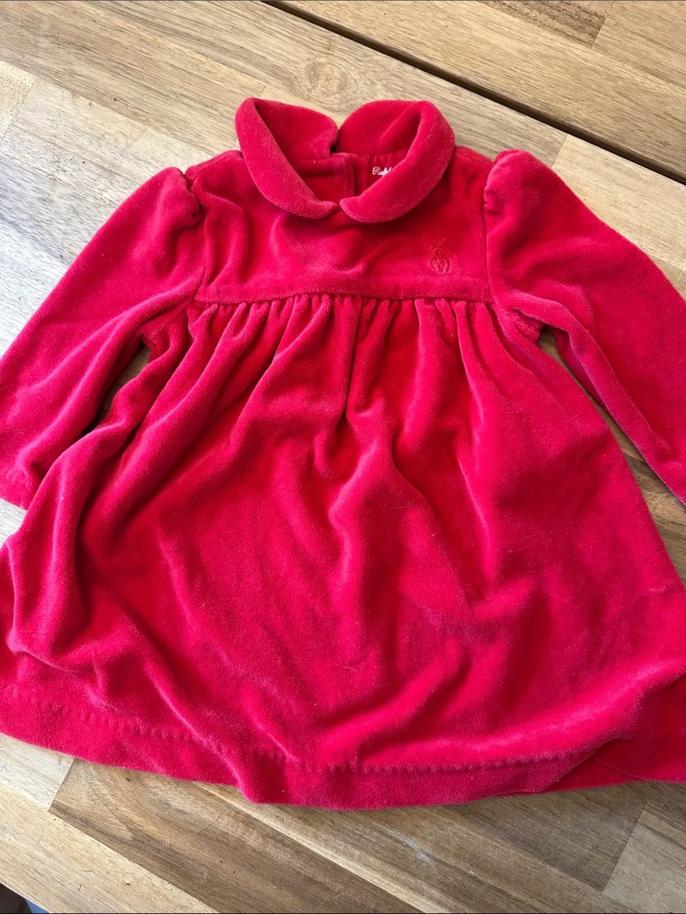 RALPH LAUREN velour dress and corduroy romper